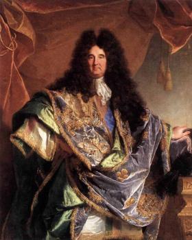 亞森特 裡喬德 Portrait Of Phillippe De Courcillon